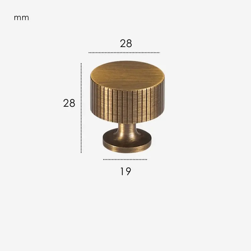 Bouton de meuble en bronze - Dominique Afinaure