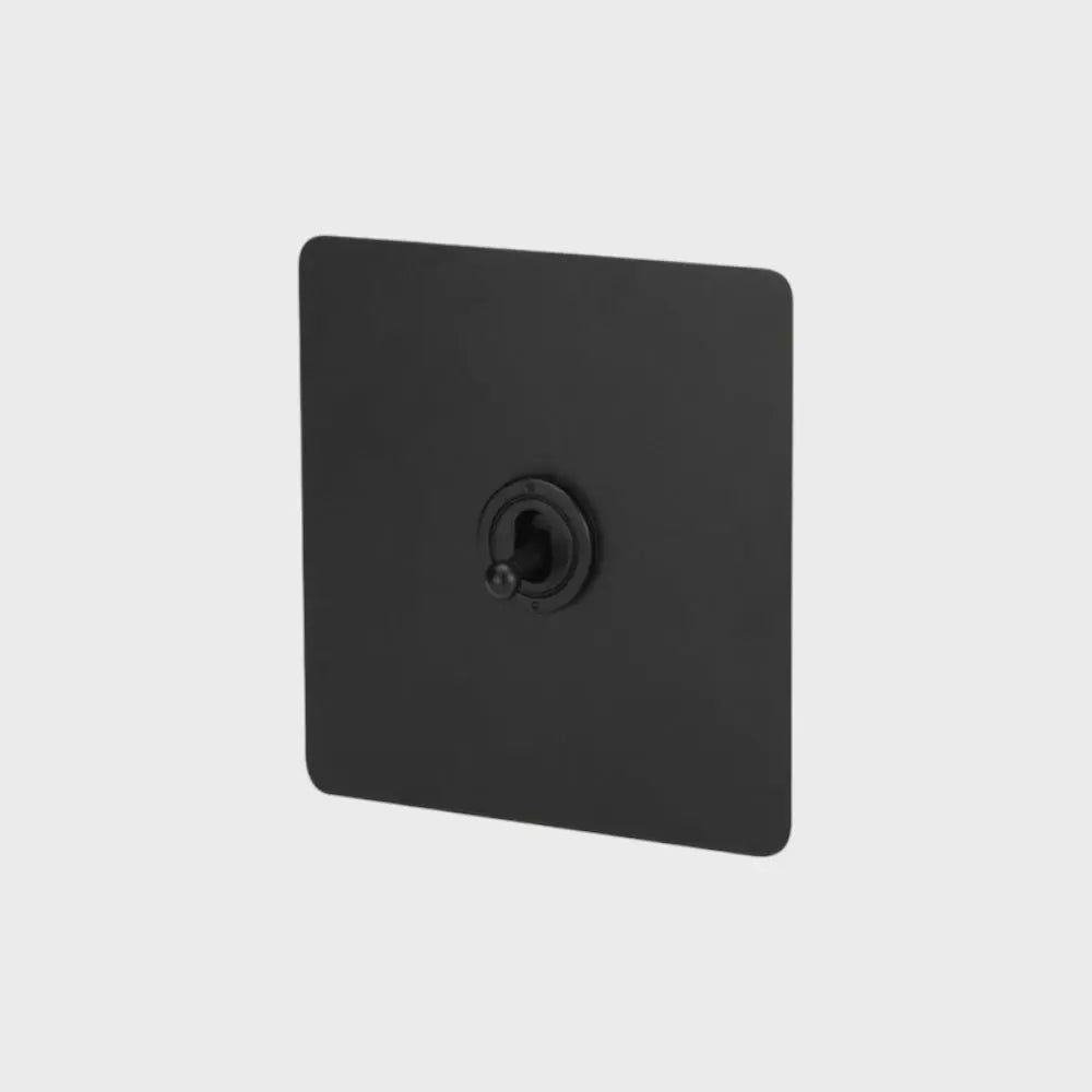 Interrupteur va-et-vient simple Noir Mat – DUNAND Afinaure