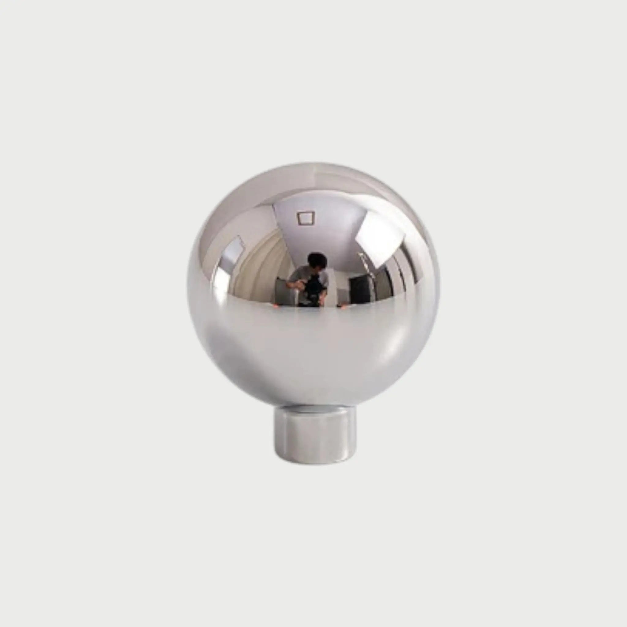 Bouton de meuble en chrome miroir - Lesi Afinaure