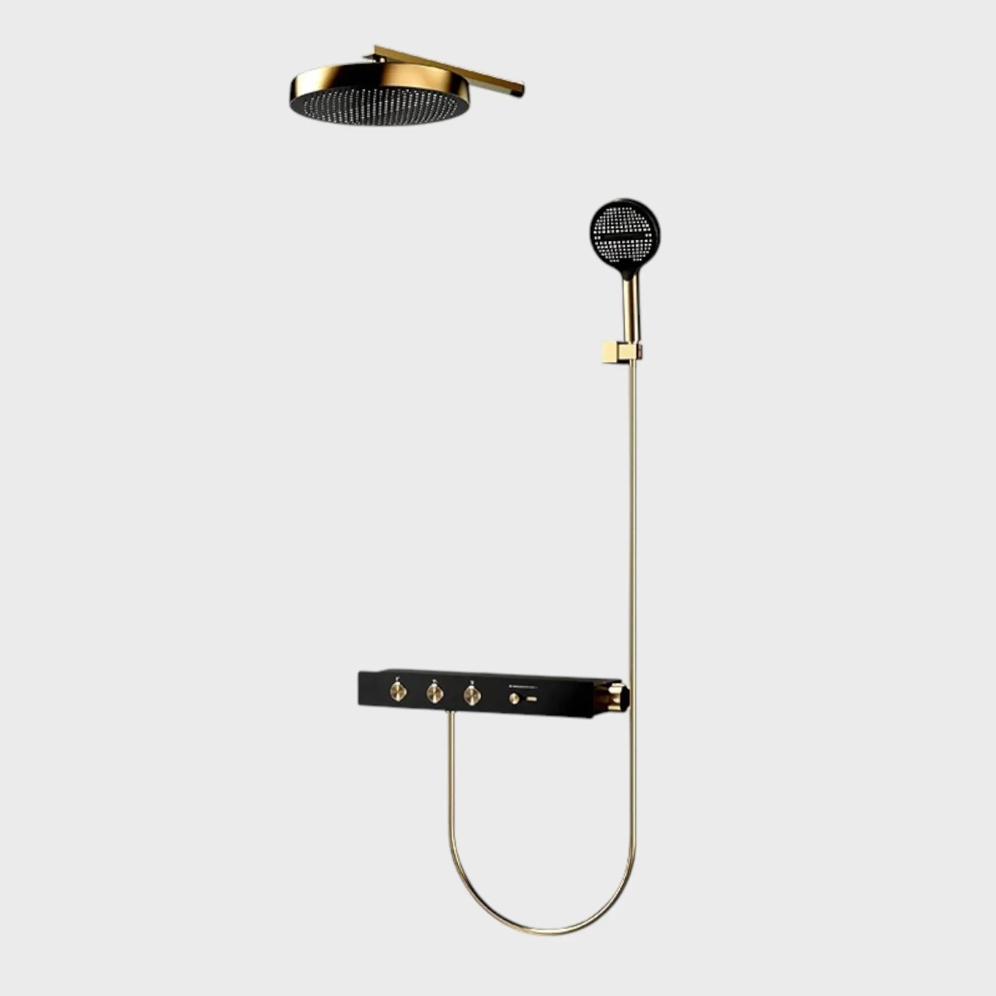 Colonne de douche thermostatique Or  – Aurelio Afinaure