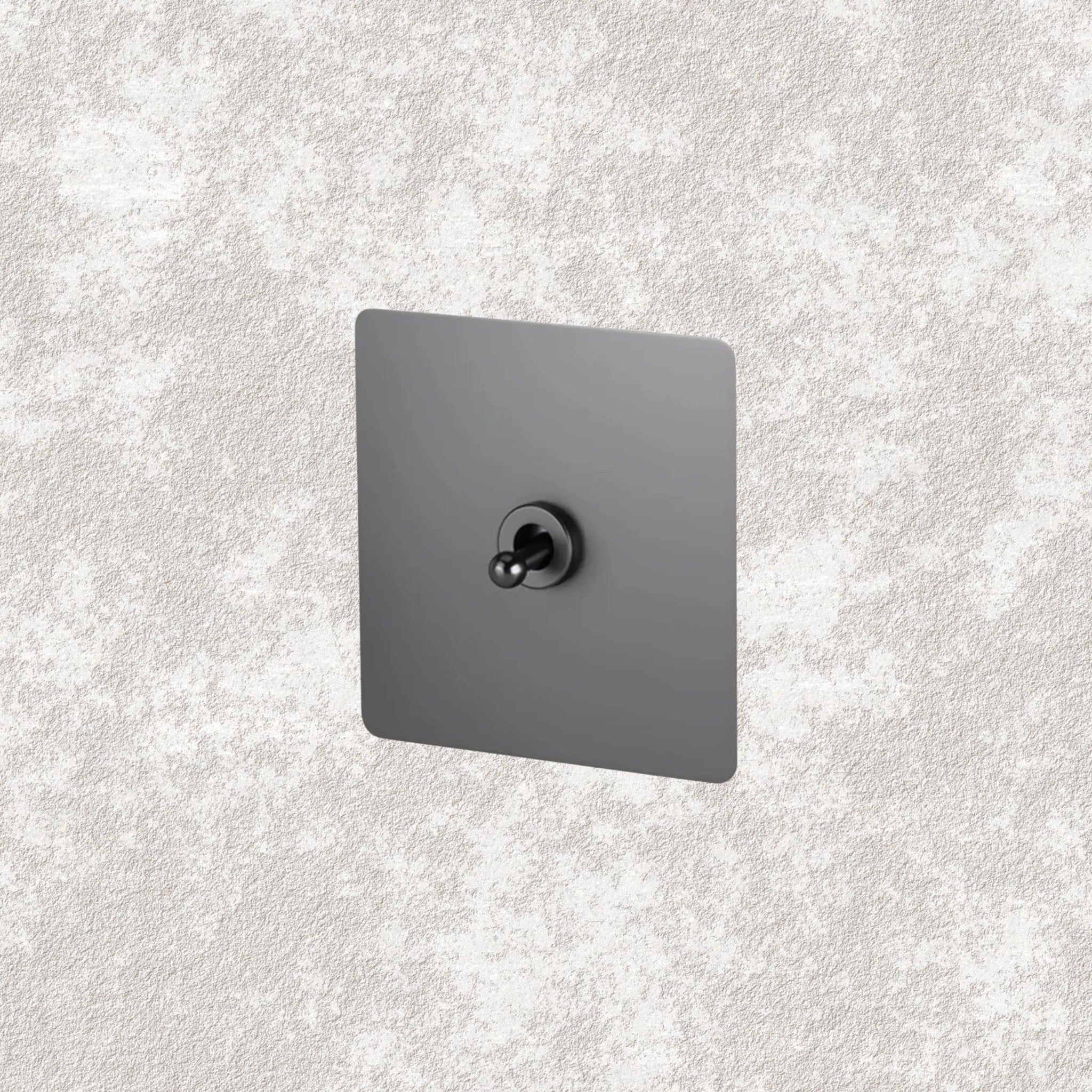 Single-pole, double-throw switch Anthracite - ELYSE