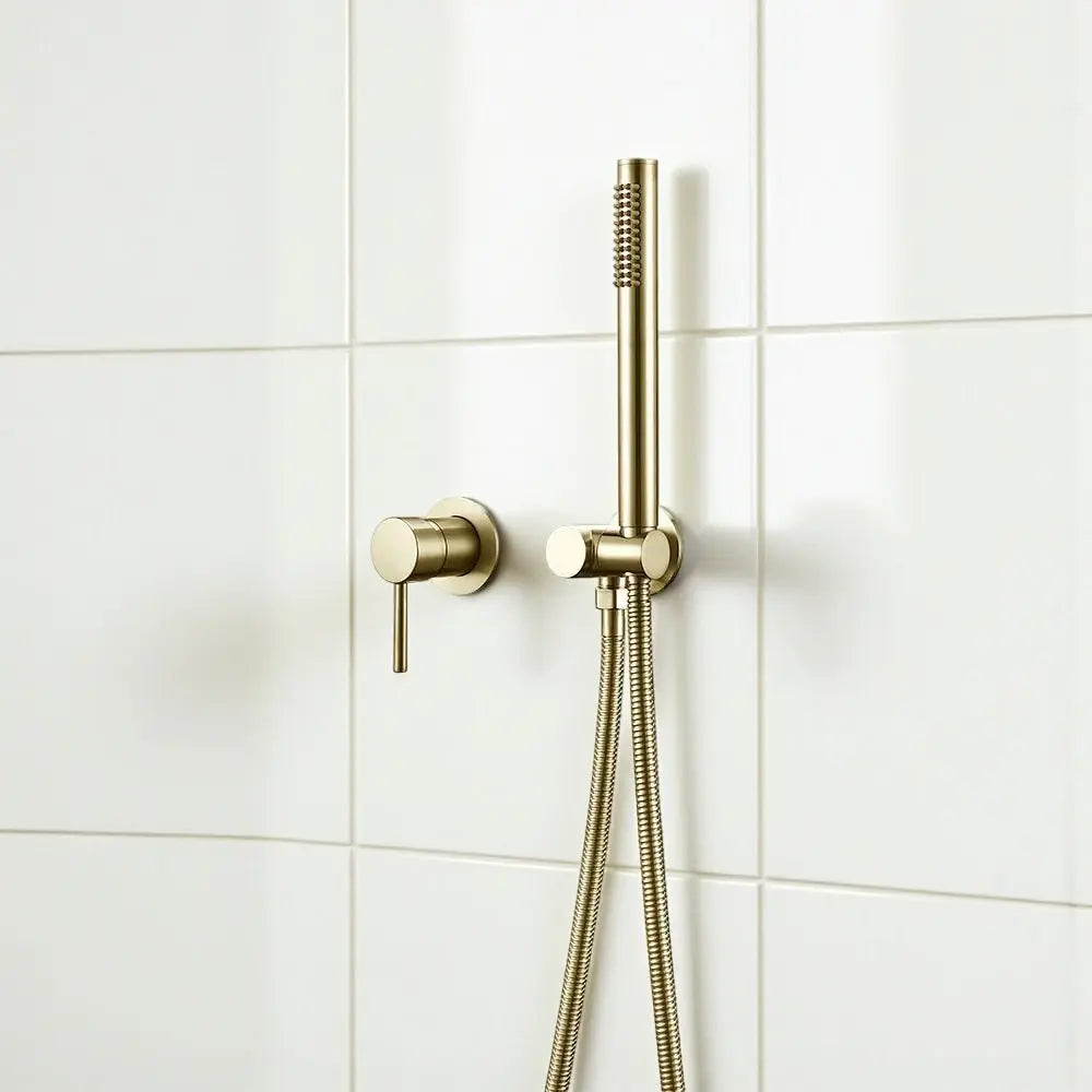 Mitigeur de douche thermostatique or - Biblos Afinaure