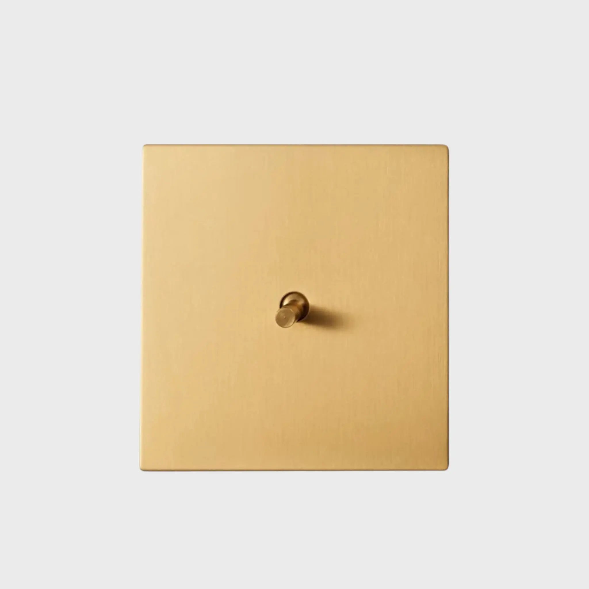 Interrupteur va-et-vient laiton brossé - NERO Afinaure