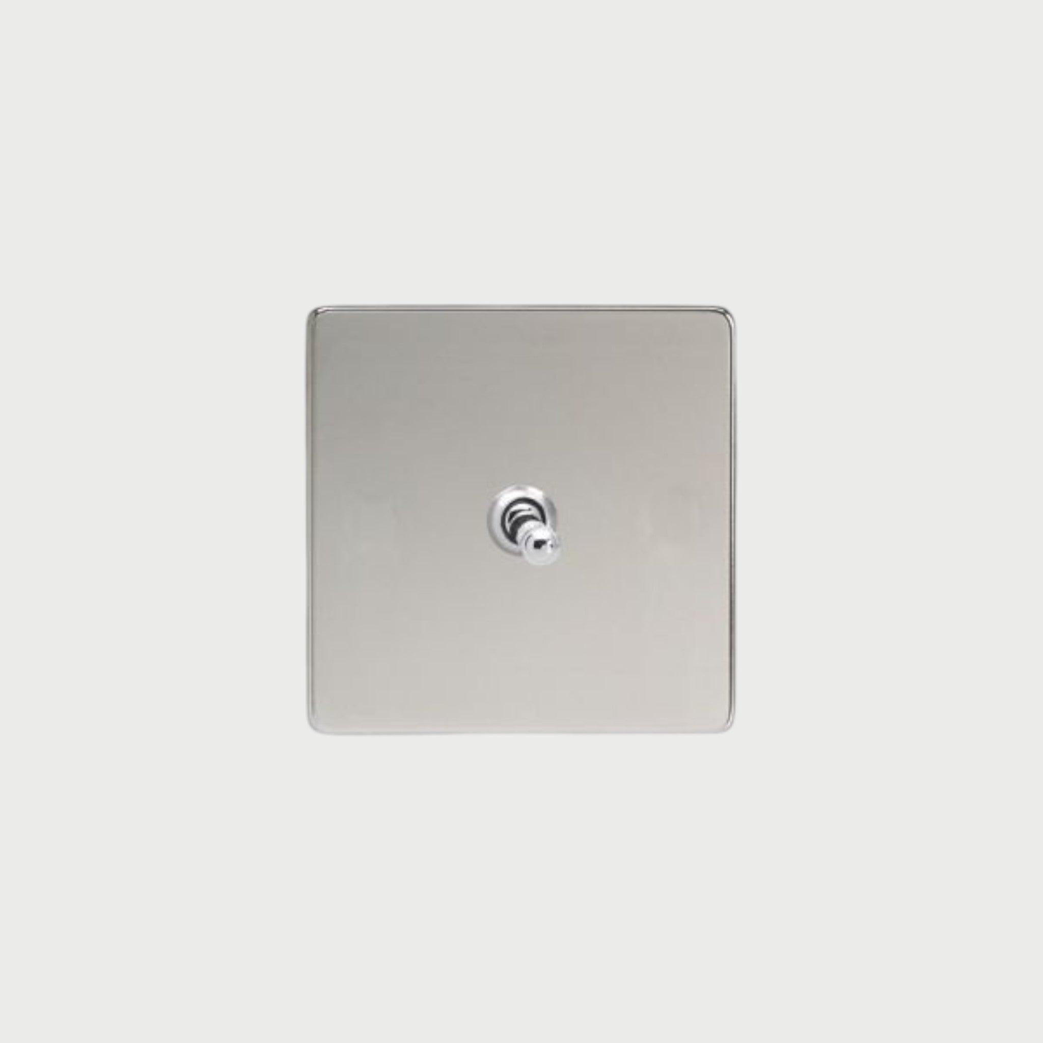 Interrupteur va-et-vient simple chrome miroir - Mayfair